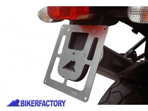 BikerFactory Portatarga in acciaio inox per BMW R 850 1100 1150 GS e Adventure BKF 07 2936 1001596