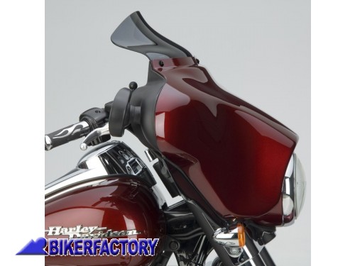 Cupolino / parabrezza ( screen ) Wave® National cycle Mod. Low per Harley Davidson [Alt. 13,3 cm ca.]