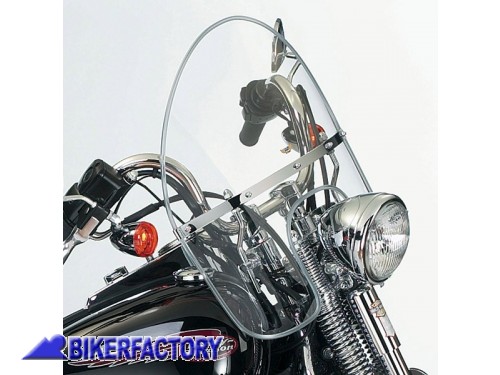 Cupolino / parabrezza ( screen ) National Cycle Beaded Heavy Duty™ x Harley-Davidson® Springer™ [Alt. 33,6 cm - Largh. 50,8 cm ca.]