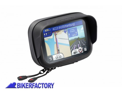 Borsetta porta GPS SW-Motech mod. Navi Case Pro M (INT: 131 x 96 x 38 mm ca)