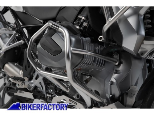 Protezione motore paracilindri tubolare in acciaio SW-Motech per BMW R 1250 GS / R 1250 R /  R 1250 RS / R1250GS Style Rallye