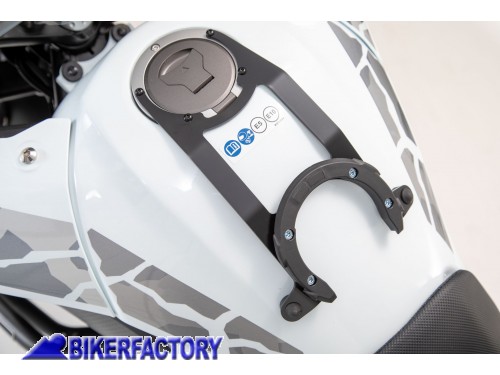 Kit adattatore aggancio borse serbatoio SW-Motech Quick Lock EVO TANKRING (2° gen.) per Honda CB500X ('18 in poi)