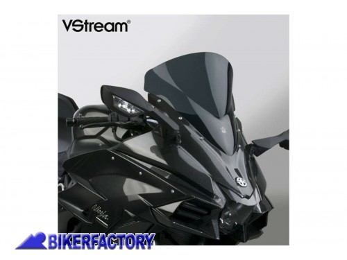 Cupolino / parabrezza ( screen ) National Cycle VStream® Sport per Kawasaki® H2 SX / SX SE [Alt. 39,4 cm. - Larg. 41.9 cm]