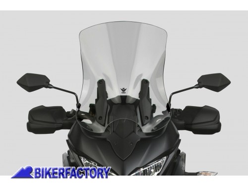 Cupolino / parabrezza ( screen ) National Cycle VStream ® SPORT TOUR Trasparente per Kawasaki Versys 1000 ('19 in poi) [Alt. 47 cm Larg. 41,3 cm ca.]