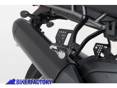 Kit pedane PILOTA maggiorate regolabili EVO SW-Motech per Harley-Davidson Pan America
