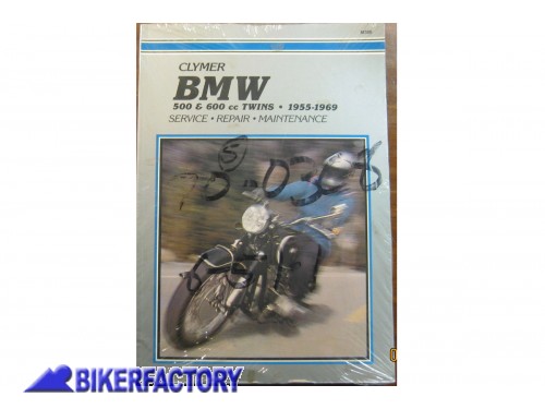 BikerFactory Libro Manuale di riparazione BMW 500 600cc Twins 55 69 Service and Repair Manual Nuovo IN INGLESE 9780892872244 1043685