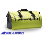 BikerFactory Borsa Posteriore impermeabile SW Motech DRYBAG 600 60 lt colore giallo neon Security Line BC WPB 00 002 10001 Y 1029776