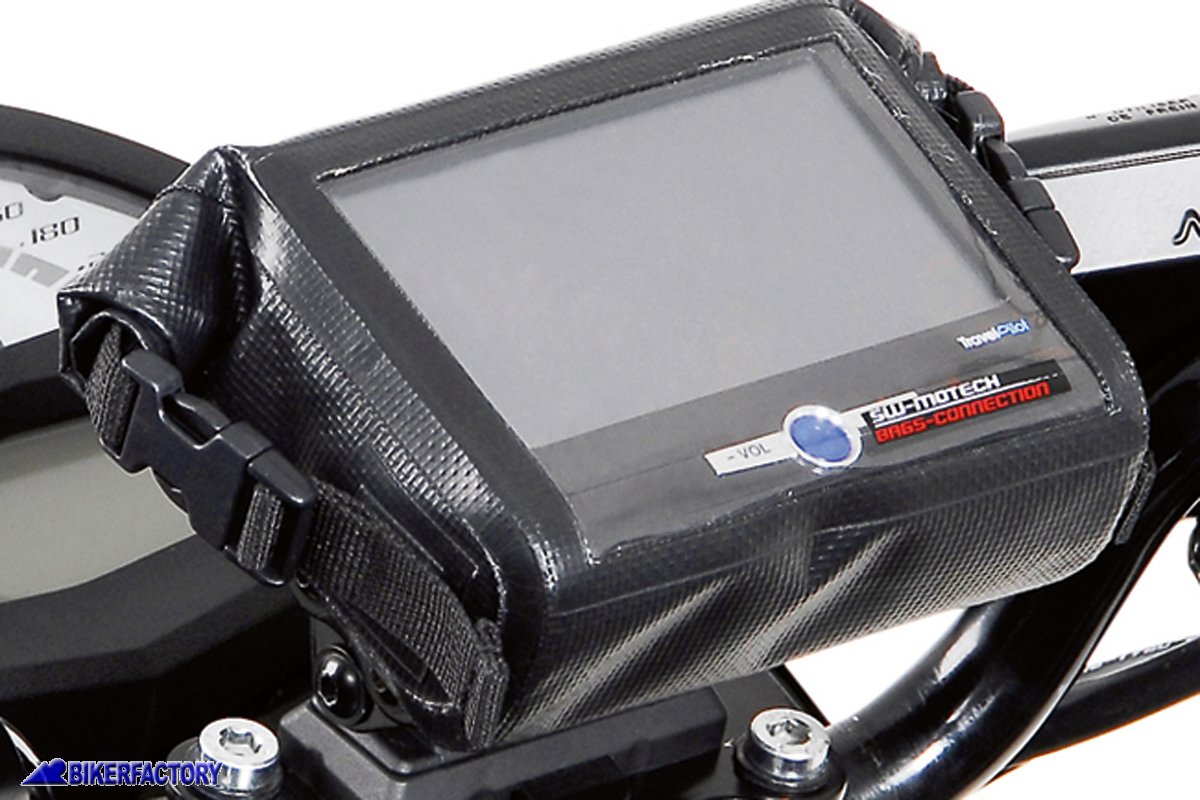 Borsetta porta GPS mod. NAVi Bag Impermeabile. 135 mm x 90 mm x 30 mm. cod.  BC.GPS.00.005.10000