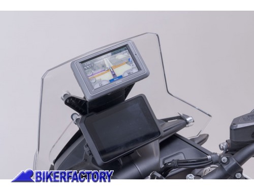 BikerFactory Supporto per GPS da cruscotto Nero KTM 790 890 Adv 890 SMT GPS 04 918 10000 B 1049334