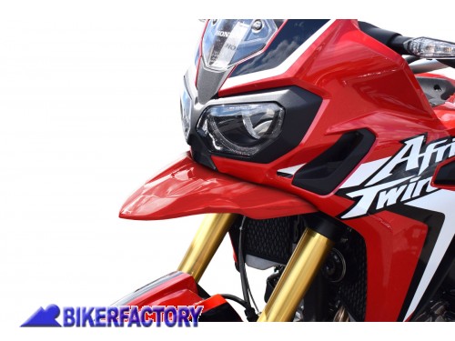 BikerFactory Becco frontale PYRAMID colore Gloss Red per HONDA CRF1000L Africa Twin 16 in poi PY01 541000D 1039661