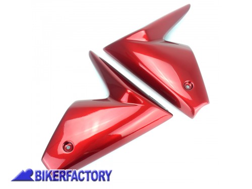 BikerFactory Coppia fianchetti copri radiatore PYRAMID colore Lava Red rosso x YAMAHA MT 09 PY06 22131L 1034924