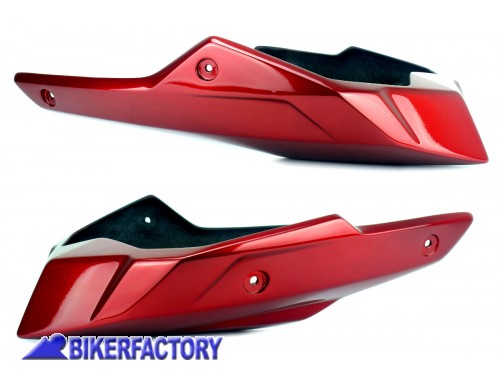 BikerFactory Puntale motore spoiler PYRAMID colore Lava Red rosso x YAMAHA MT 07 PY06 22136K 1034890