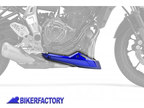 BikerFactory Puntale motore spoiler PYRAMID colore Metallic Blue blu metallico x YAMAHA MT 07 MT 07 Tracer PY06 22136N 1039016