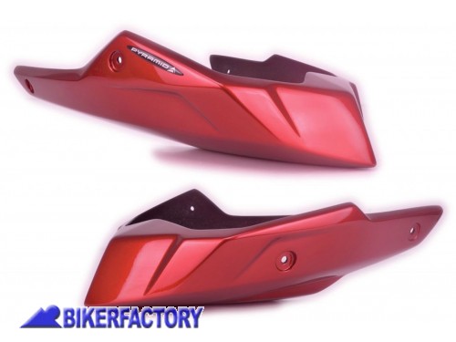 BikerFactory Puntale motore spoiler PYRAMID colore Radical Red rosso x YAMAHA MT 07 Tracer PY06 22136R 1036932