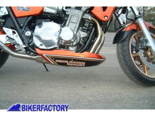 BikerFactory Puntale motore spoiler PYRAMID colore grezzo da verniciare x HONDA CB 1300 PY01 21060U 1018906