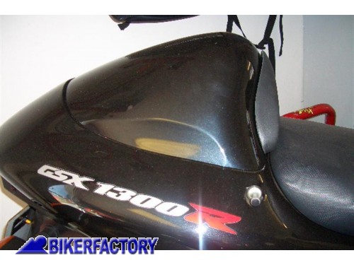BikerFactory Poggiaschiena cuscinetto posteriore PYRAMID per modifica sella monoposto x SUZUKI GSX R 1300 Hayabusa PY05 10016 1033148