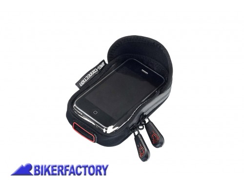 BikerFactory Borsetta porta GPS SW Motech mod NAVi Bag S EXT 135 mm x 90 mm x 25 mm INT 120 mm x 60 mm x 15 mm BC GPS 00 004 10000 1012698