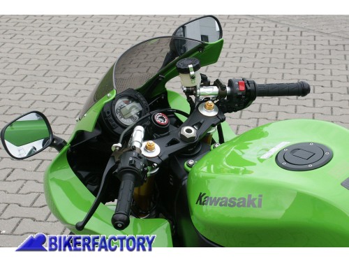 BikerFactory Kit semimanubrio LSL CLIP ON Tour Match per KAWASAKI ZX 10R PW 08 150K105 1026888