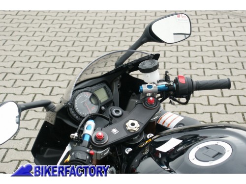 BikerFactory Kit semimanubrio LSL CLIP ON Tour Match per SUZUKI GSX R 1000 PW 05 150S099 1026896