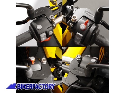 BikerFactory Kit prolunghe specchietto ZTechnik per BMW R 1200 GS R ST e R 1250 GS Z5300 1001238