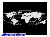 BikerFactory Adesivo Trax Globe SW Motech argento WER GIV 013 10000 1024118