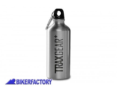 BikerFactory Borraccia in alluminio universale 0 6 Lt per moto adattabile borse SW Motech TRAX ALK 00 165 31000 S 1018663