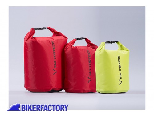 BikerFactory Kit borse impermeabili SW Motech Drypack in Tela cerata 210D 250D 4 8 13 lt BC WPB 00 017 10000 1030826