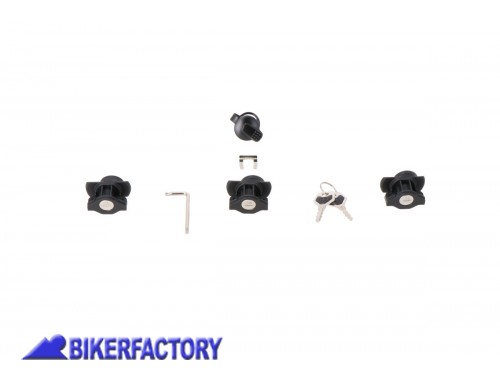 BikerFactory Kit serratura DUSC 3 lucchetti 1 kit serratura TRAX LOC 00 745 10100 1049268