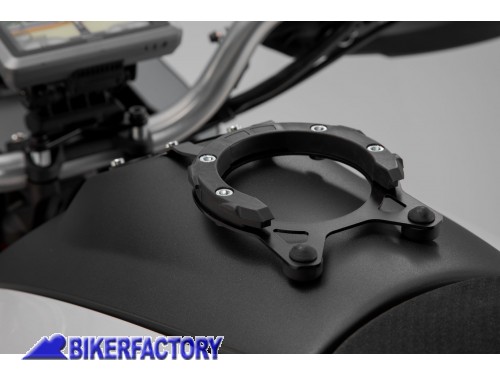BikerFactory Aggancio borse serbatoio SW Motech Quick Lock EVO TANKRING per MOTO GUZZI V85 TT TRT 00 640 31501 B 1049605