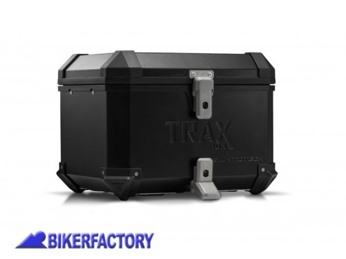 BikerFactory Bauletto TOP CASE in alluminio SW Motech TRAX ION colore nero ALK 00 165 15001 B 1011037