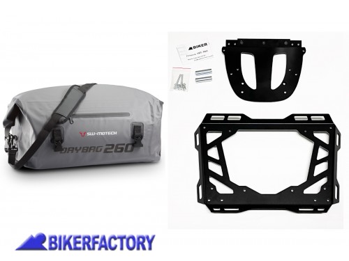 BikerFactory Kit Borsa SW Motech DRYBAG 260 portapacchi e estensione per BMW R 850 1100 1150 RT e BMW R 1100 1150 RS BKF 07 3865 30200 1048964