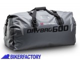 BikerFactory Borsa posteriore impermeabile SW Motech DRYBAG 600 60 lt Grigio BC WPB 00 002 10001 1024335