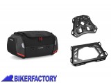 BikerFactory Kit portapacchi estensione e borsa posteriore RACKPACK PRO SW Motech x DUCATI Multistrada V4 GPT 22 822 30000 1046823