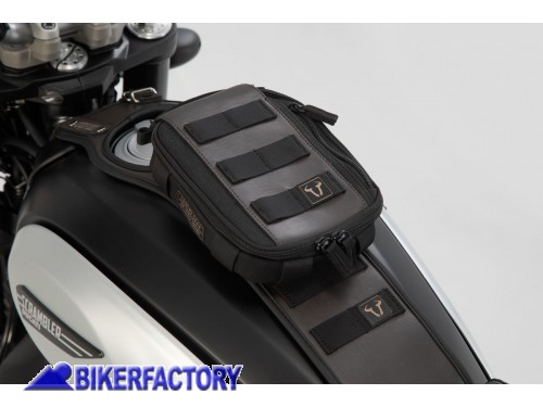 BikerFactory Kit cinghia fascia serbatoio e borsetta porta oggetti LA2 Legend Gear per TRIUMPH BC TRS 11 667 50200 1044214