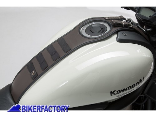BikerFactory Kit cinghia fascia serbatoio e borsetta smartphone LA3 Legend Gear per KAWASAKI Vulcan S BC TRS 08 855 50000 1044196