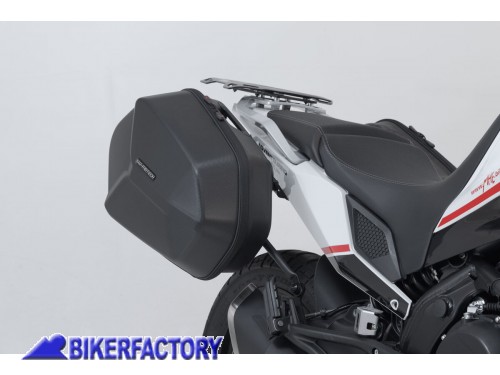 BikerFactory Kit borse laterali SW Motech AERO completo con telai PRO per Moto Morini X Cape 650 KFT 23 017 60100 B 1047569
