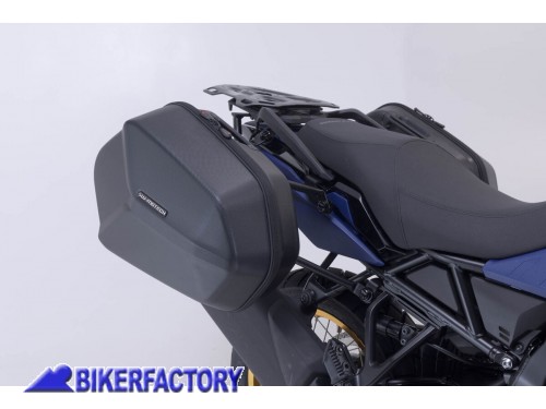 BikerFactory Kit borse laterali SW Motech per moto mod AERO completo per SUZUKI V Strom 800 DE 22 in poi KFT 05 845 60100 B 1048972