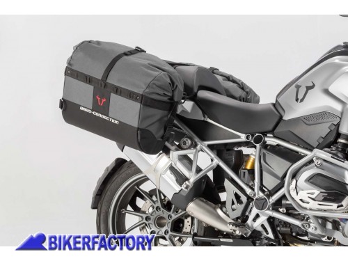 BikerFactory Kit borse laterali SW Motech per moto mod DAKAR completo per BMW K 1300 R KFT 07 633 741 1047783