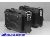 BikerFactory Kit borse laterali in alluminio SW Motech TRAX ADVENTURE 37 37 colore nero per BMW F 650 GS Dakar e G 650 GS Sertao KFT 07 094 70009 B 1033341
