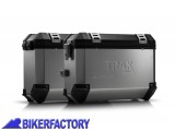 BikerFactory Kit borse laterali in alluminio SW Motech TRAX ION completo con telai PRO per BMW F 650 700 800 GS 1002998