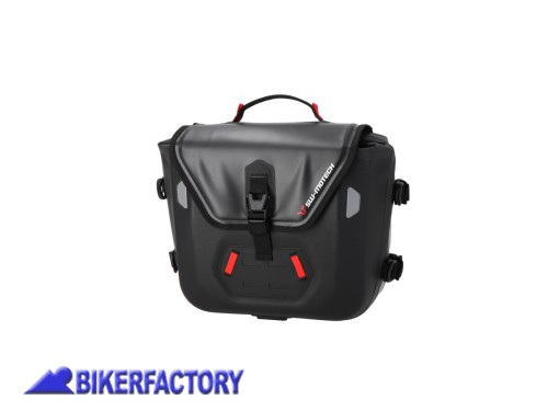 BikerFactory Kit completo borsa impermeabile SW Motech SysBag WP S 12 16 lt con telaio SLC per KTM 790 890 Duke BC SYS 04 641 3110 B 1050075