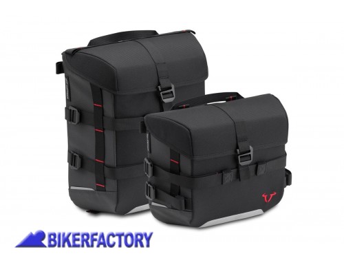 BikerFactory Kit completo borse SW Motech SysBag 15 10 per DUCATI Monster 821 e Monster 1200 S 14 16 BC SYS 22 511 30000 B 1038783