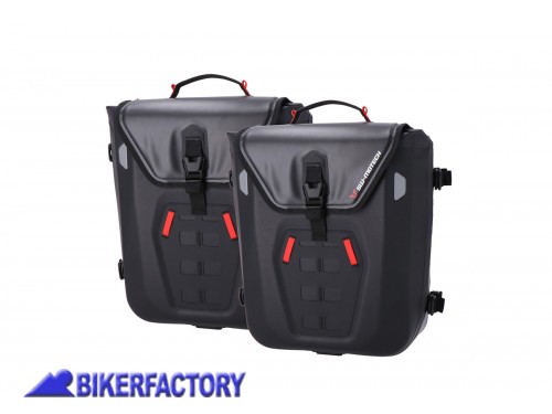 BikerFactory Kit completo borse impermeabili SW Motech SysBag WP M M con telai SLC per Ducati DesertX 22 in poi BC SYS 22 995 31000 B 1048445