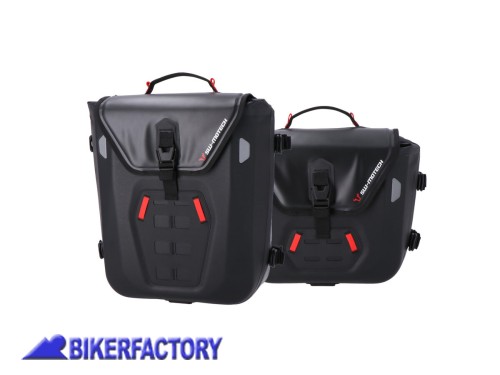 BikerFactory Kit completo borse impermeabili SW Motech SysBag WP S M con telai SLC per BMW R nineT Racer 16 20 BC SYS 07 512 31000 B 1050097