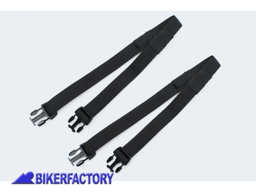 BikerFactory Cinghie di compressione per borse posteriori SW Motech BC ZUB 00 003 30000 1013386