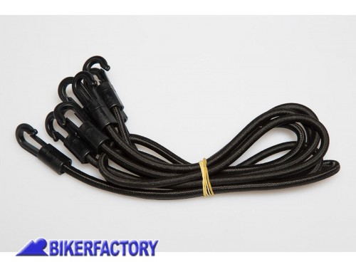 BikerFactory Kit cinghie elastiche di ricambio per borsa posteriore SW Motech SLIPSTREAM BC ZUB 00 062 30000 1026906