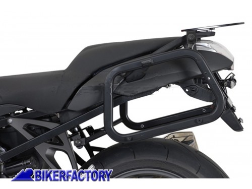 BikerFactory Kit piastre laterali SW Motech TELAI portavaligie di aggancio sgancio rapido mod EVO per BMW K 1300 R KFT 07 633 20000 B 1000421