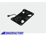 BikerFactory Piatto adattatore telaietti SLC lato destro per borse SysBag 10 SYS 00 001 10000R B 1038797