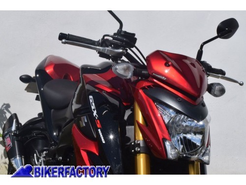 BikerFactory Copertura sella posteriore unghia coprisella PYRAMID colore Candy Daring Red rosso x SUZUKI GSX S 1000 SUZUKI GSX S 1000 F PY05 106701F 1034959