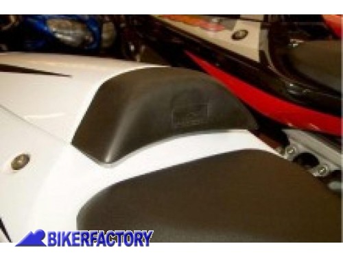 BikerFactory Poggiaschiena cuscinetto posteriore PYRAMID Thin Pad sottile 5 cm per modifica sella monoposto x SUZUKI GSX R 600 SUZUKI GSX R 750 SUZUKI GSX R 1000 PY05 10011 1033141